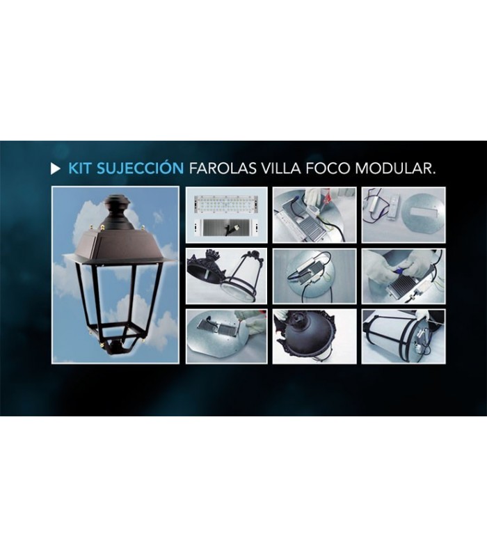 Foco Modular LED 50W 7.500Lm 90º IP68 150Lm/W 