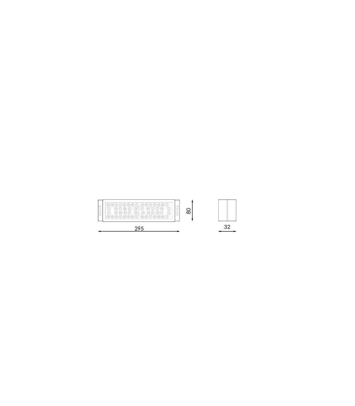 Foco Modular LED 50W 7.500Lm 90º IP68 150Lm/W