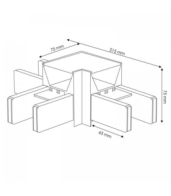 Barra Lineal TRUNK T 5W 500Lm UGR19 CCT