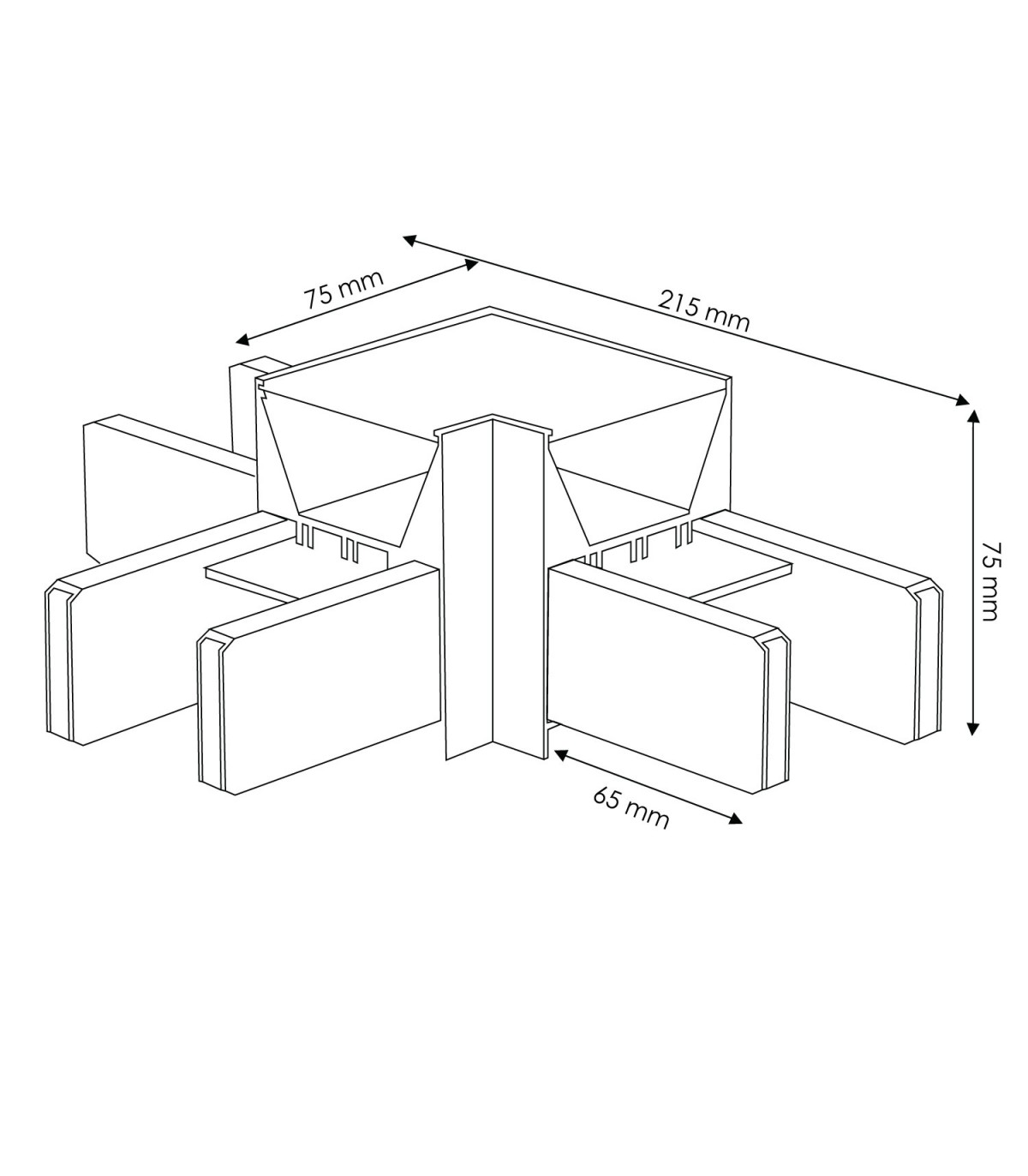 Barra Lineal TRUNK T 5W 500Lm UGR19 CCT