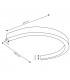 Barra Lineal TRUNK U 60W 6000Lm UGR19 CCT