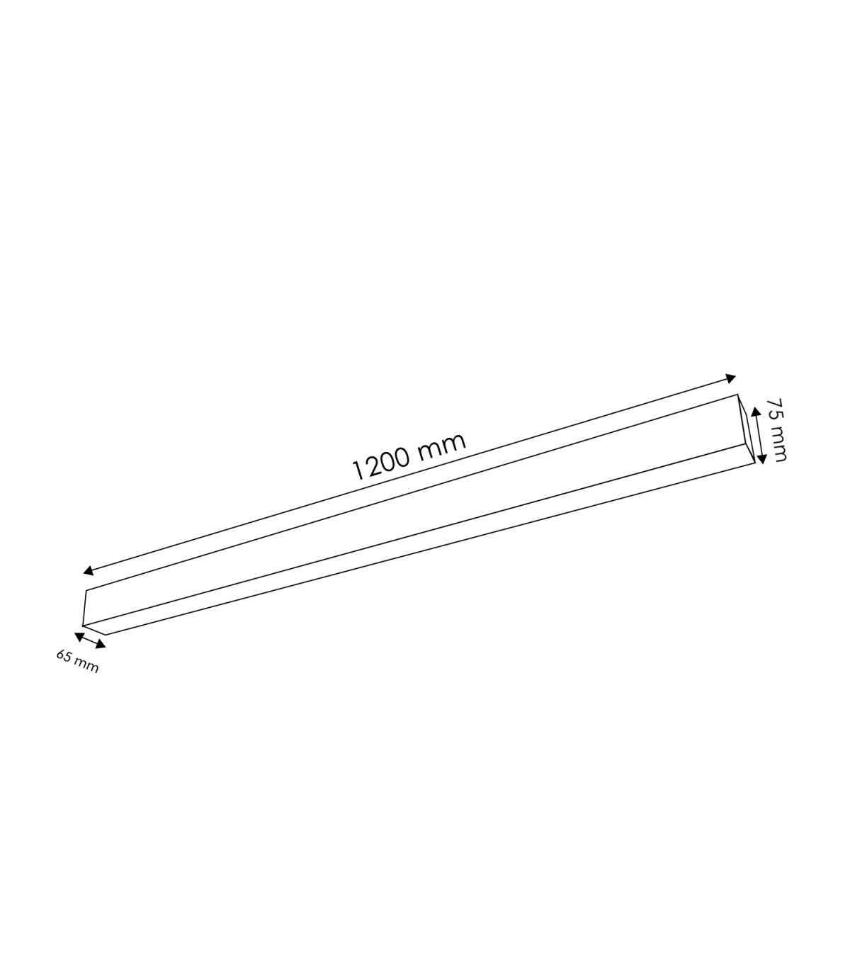 Barra Lineal TRUNK 40W 4000Lm 120CM UGR19 CCT