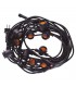 Guirnalda Liboi 12 Metros 10 Casquillos E27 Exterior IP65