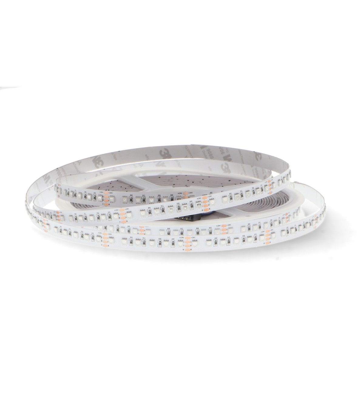 Tira Flexible Led 12W RGB 120Led/m IP20 DC24V -10 Metros-
