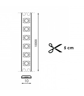 Tira Flexible Led 12W RGB 120Led/m IP20 DC24V -10 Metros-