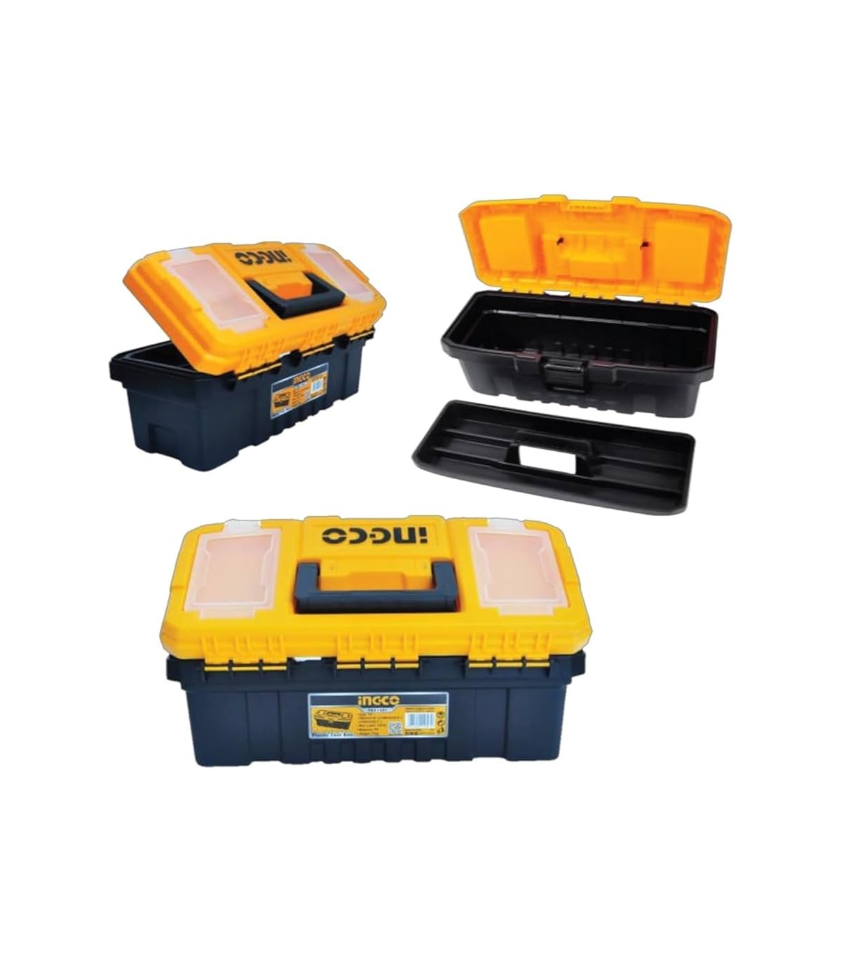 Caja Herramientas Plástico 356x168x150mm