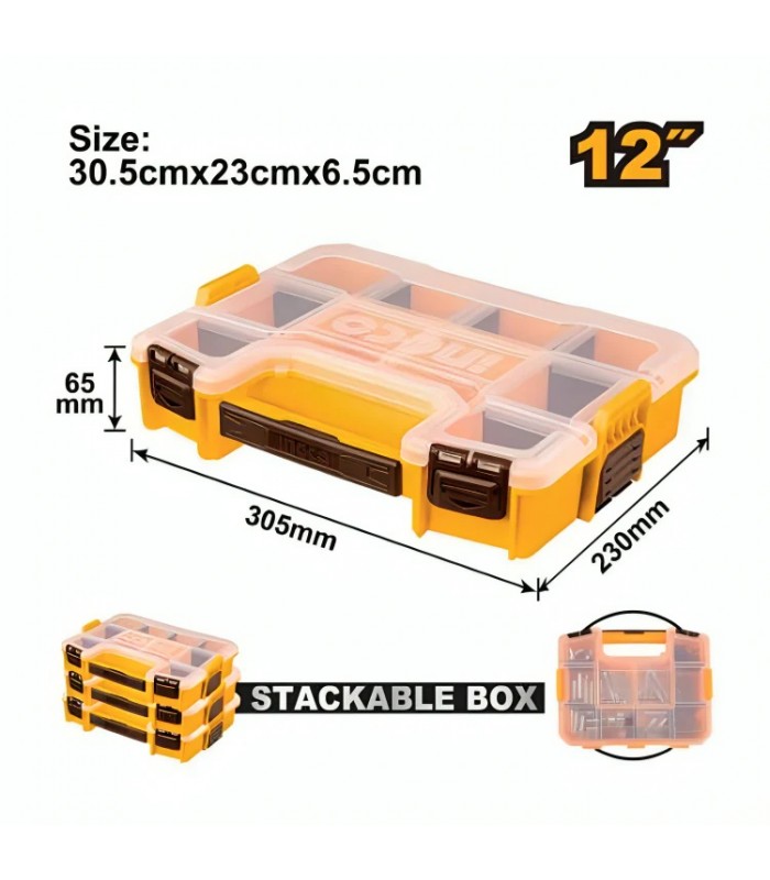 Organizador Plástico Apilable 305x230x65mm