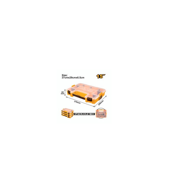 Organizador Plástico Apilable 370x290x65mm
