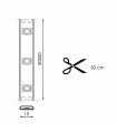 Kit Tira Led 26W 2080Lm Fuente + Mando IP20 RGB -30 Metros-