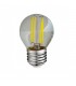 Bombilla LED filamento 4W 495Lm G45 E27