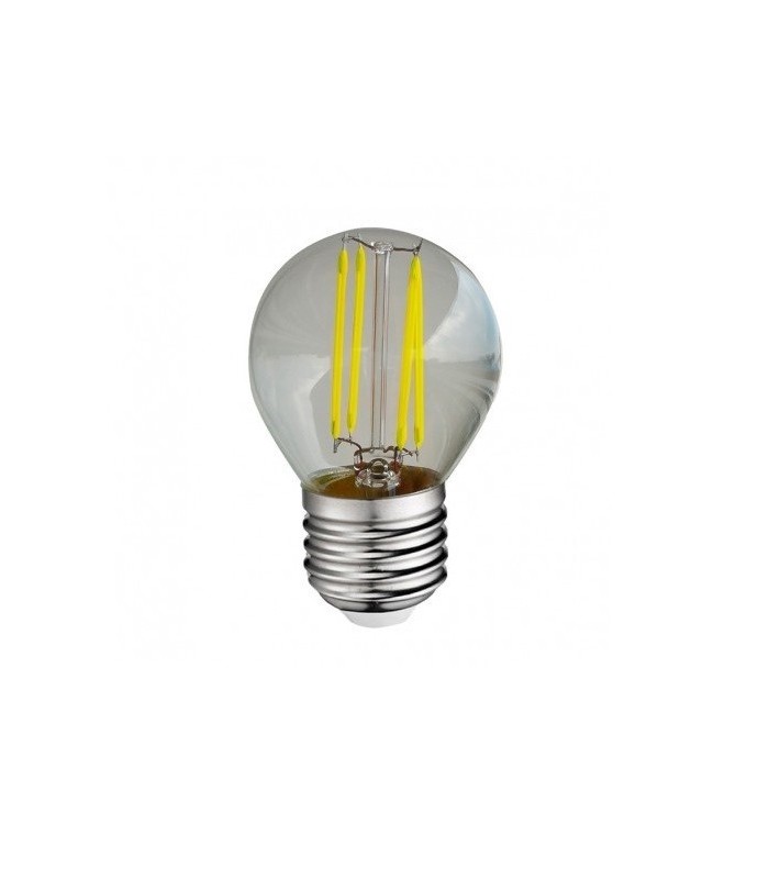 Bombilla LED filamento 4W 495Lm G45 E27
