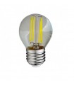 Bombilla LED filamento 4W 495Lm G45 E27