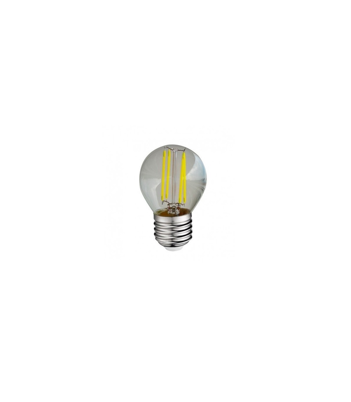 Bombilla LED filamento 4W 495Lm G45 E27