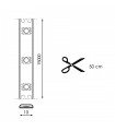 Kit Tira Led 13W 1040Lm Fuente + Mando IP20 RGB -15 Metros-