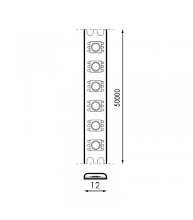 Tira Flexible Led 14W RGB+3000K 60Led/m IP65 DC24V -5 Metros-