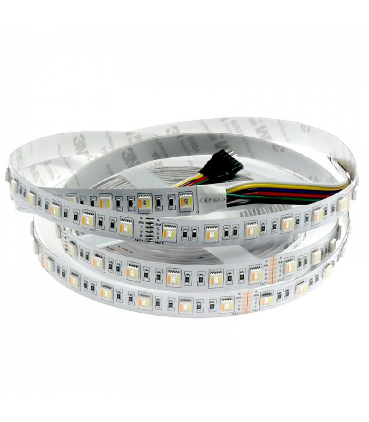 Tira Flexible Led 15W RGB+CCT 60Led/m IP65 DC24V -5 Metros-