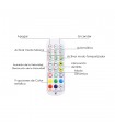 Controlador WiFi RGB+W DC12-24V 72-144W
