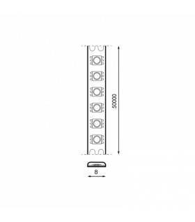 Tira Flexible Led LETTERS 14W 1400Lm/M 120Led/m IP20 DC24V -5 Metros-