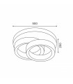 Plafón Techo Led Jump 40W 3600Lm IP20 CCT