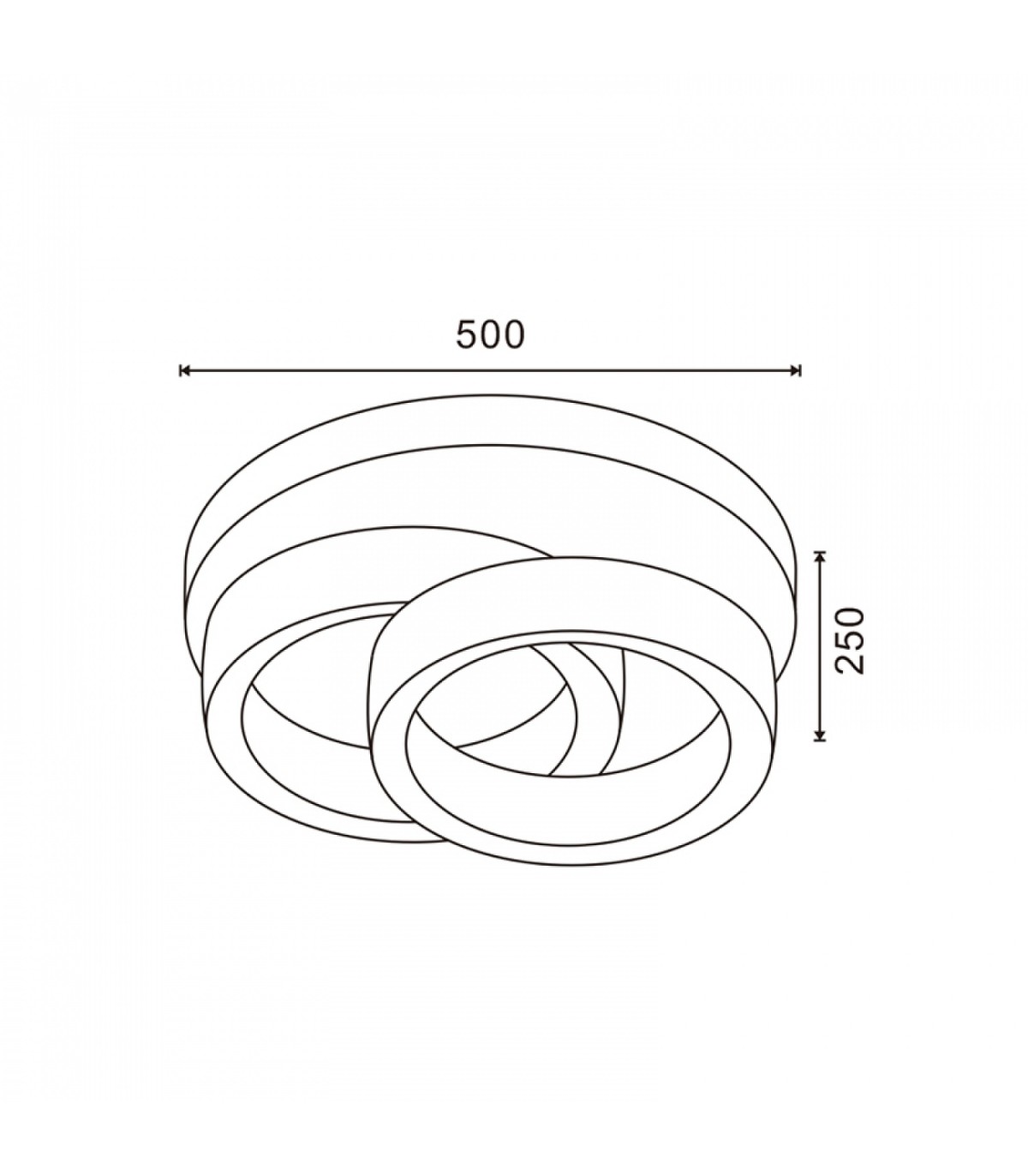 Plafón Techo Led Jump 40W 3600Lm IP20 CCT