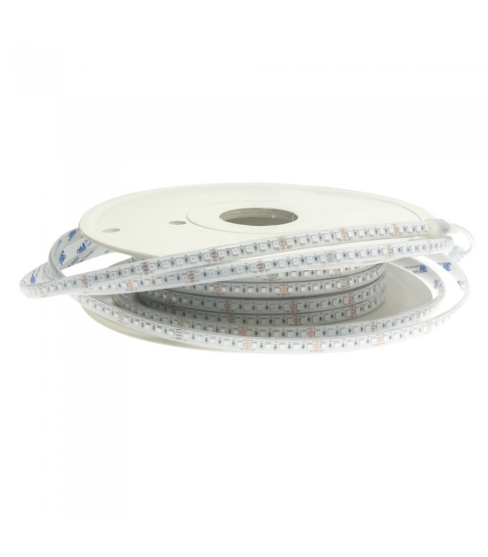 Tira Flexible Led 12W RGB 120Led/m IP65 DC24V -20 Metros-
