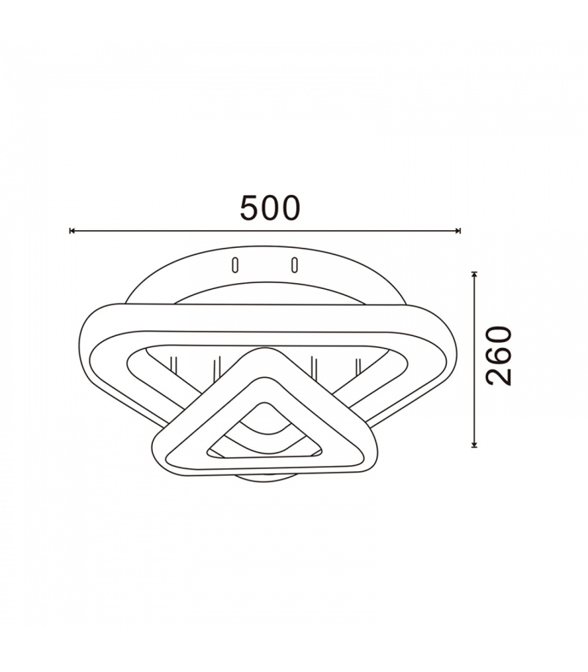 Plafón Techo Led Bermudas 42W 3600LM IP20 CCT