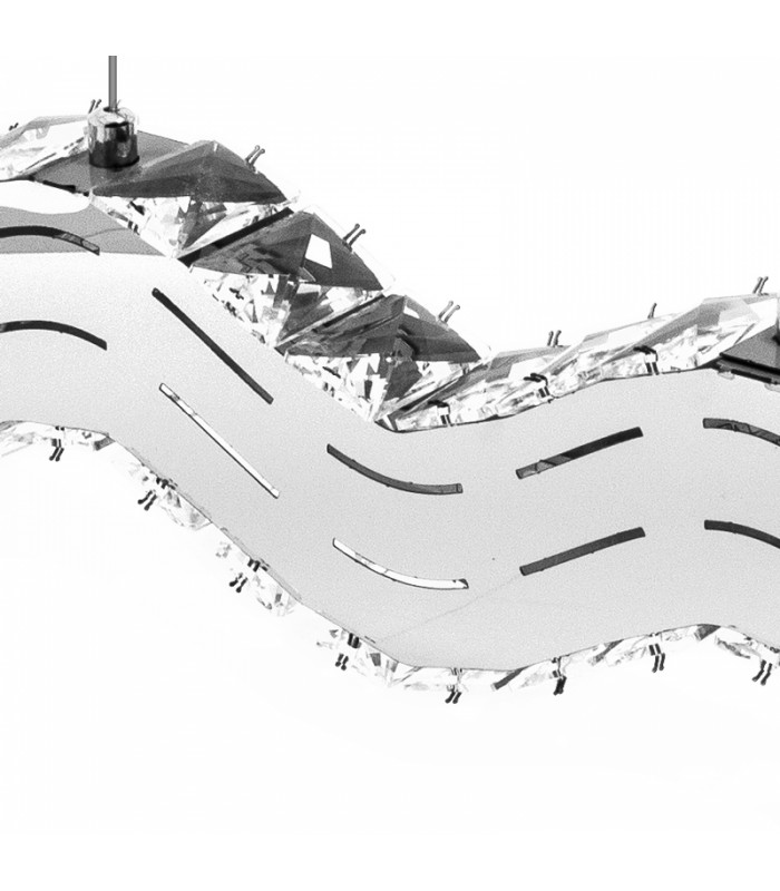 Lámpara Led Colgante Wave 24W 2160Lm IP40 CCT