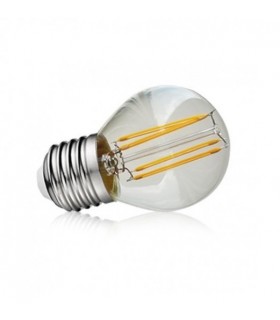 Bombilla LED filamento 4W 495Lm G45 E27