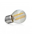 Bombilla LED filamento 4W 495Lm G45 E27