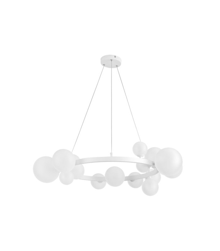 Lámpara Colgante LOZOLLA 15XG9 Blanca