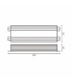 Fuente Alimentación LEDME 120W (DC12V) 10A IP65