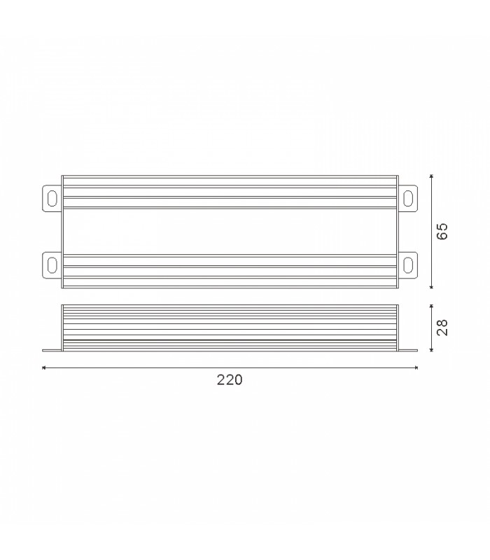 Fuente Alimentación LEDME 200W (DC24V) 8.3A IP65