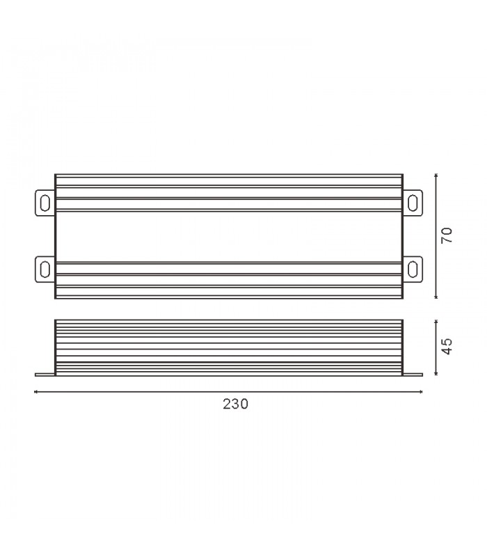 Fuente Alimentación LEDME 300W (DC24V) 12.5A IP65