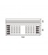 Fuente Alimentación Dimmable 0-10V 60W 12VDC 5A IP20