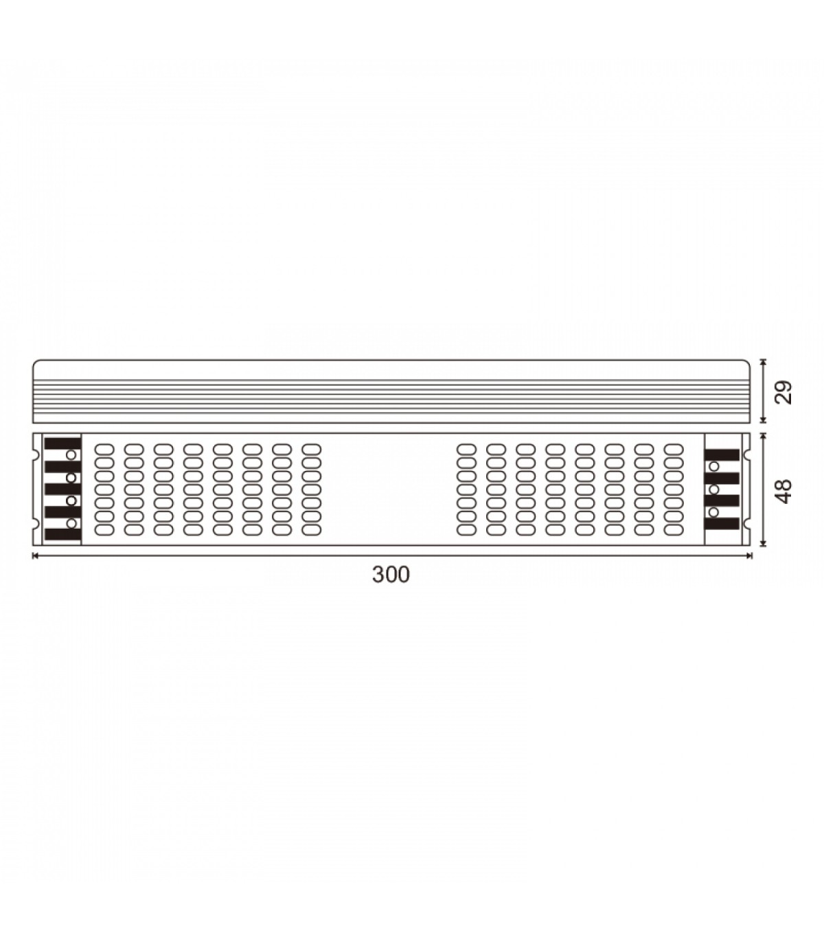 Fuente Alimentación Dimmable 0-10V 150W 12VDC 12.5A IP20