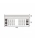 Fuente Alimentación Dimmable 0-10V 60W 24VDC 2.5A IP20