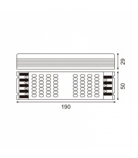 Fuente Alimentación Dimmable 0-10V 60W 24VDC 2.5A IP20