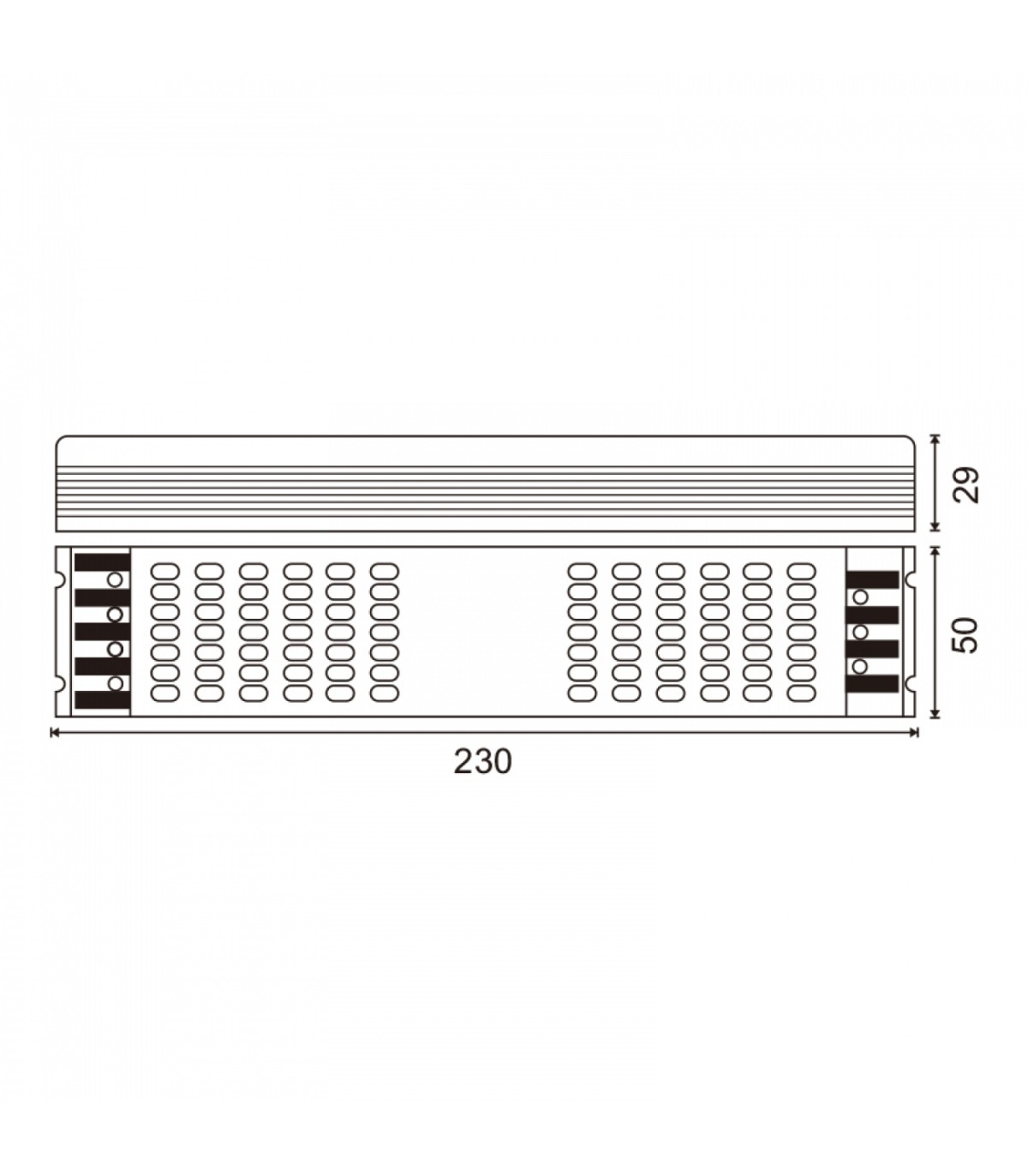 Fuente Alimentación Dimmable 0-10V 100W 24VDC 4.2A IP20
