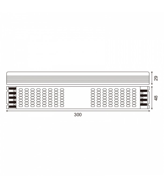 Fuente Alimentación Dimmable 0-10V 150W 24VDC 6.25A IP20
