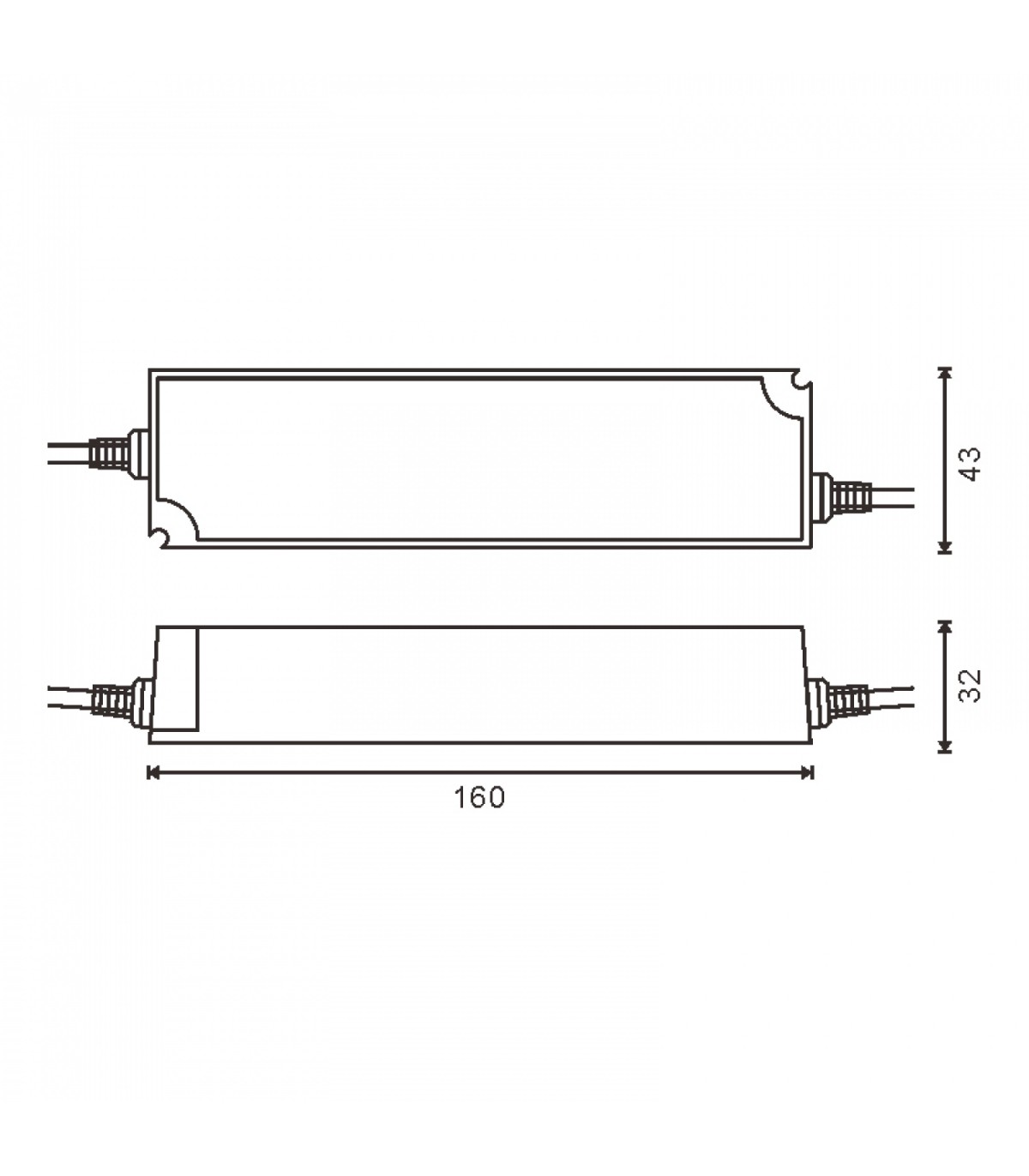 Fuente Alimentación LEDME 60W (DC12V) 5A IP66