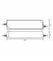 Fuente Alimentación LEDME 100W (DC12V) 8.3A IP66