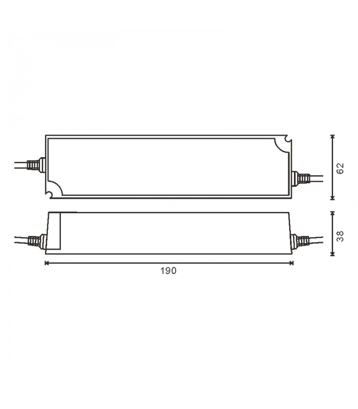 Fuente Alimentación LEDME 150W (DC12V) 12.5A IP66