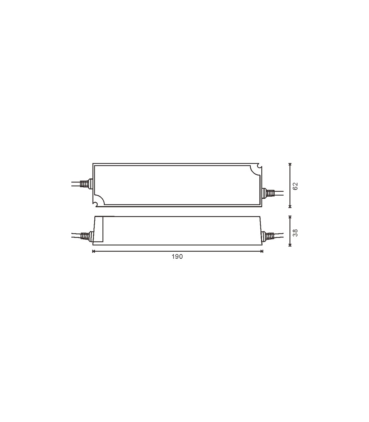 Fuente Alimentación LEDME 150W (DC12V) 12.5A IP66