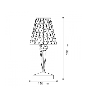 Lámpara Sobremesa Diamond 1W 90Lm CCT