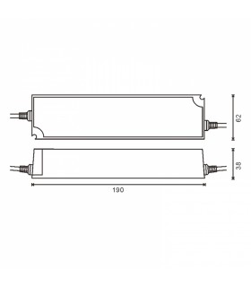 Fuente Alimentación LEDME 150W (DC24V) 6.25A IP66