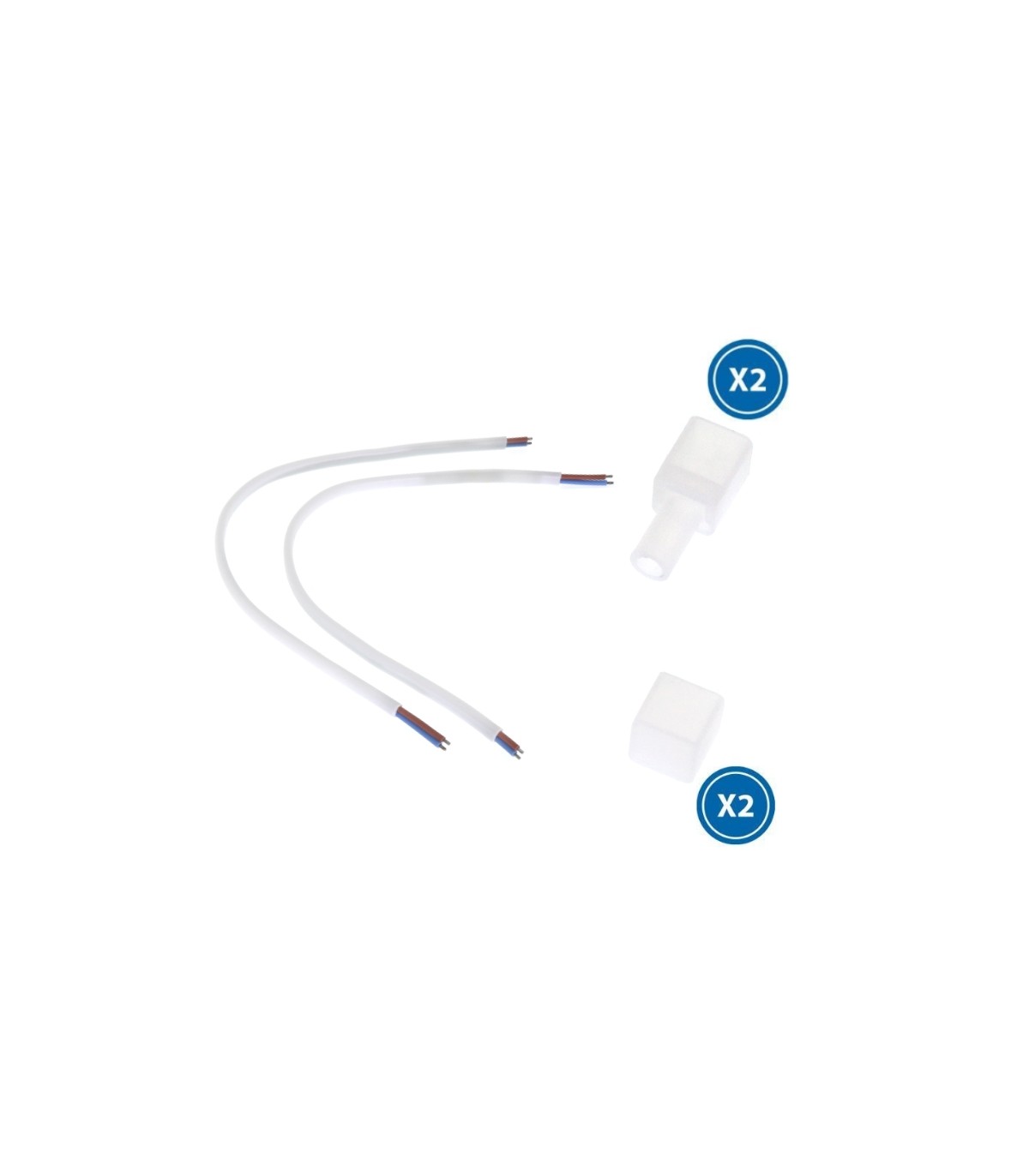 Cable Adaptador para Neón Led PROLINE -2 Und-