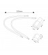 Cable Adaptador Para Tira Led PROSTRIP - 2 Und-