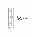 Tira Slim LED HALF 12W/m 950Lm/M 220V IP65 -Metro-