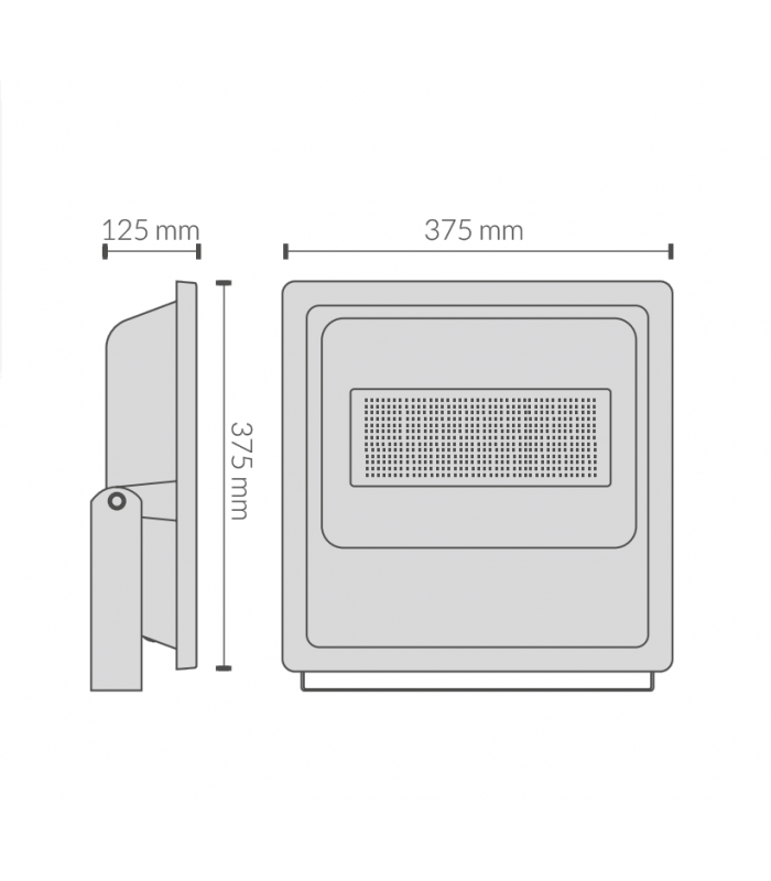 Proyector LED 12-24VDC 200W 19000Lm IP65