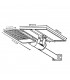 Farola Solar MAXLIGHT 250W/25W 3300Lm 140ºx70º IP65